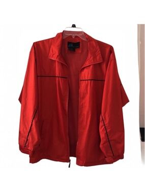 Size L i5 apparel Mesh Lined High Vis Windbreaker Gorpcore Retro Streetwear Y2K